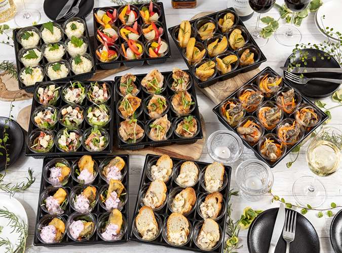 【貸切】3種類（10or11品）から選べるビュッフェ「6,600円コース」