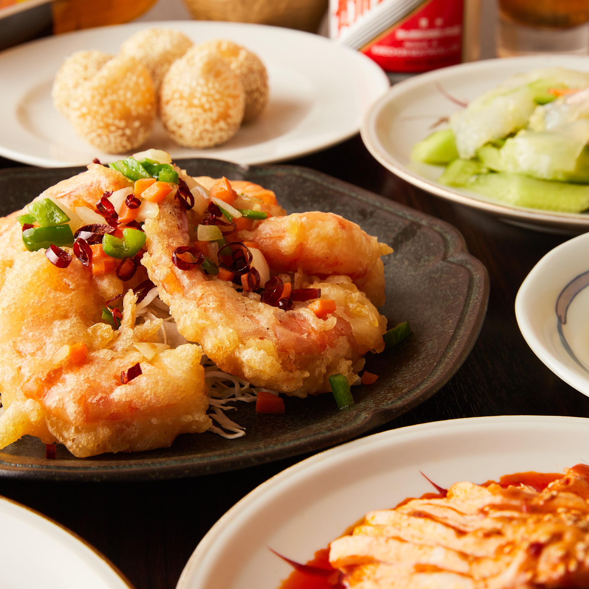 【瓶ビール付き2H飲み放題】麻婆豆腐・蒸し鶏…定番を集めた～白haku～コース