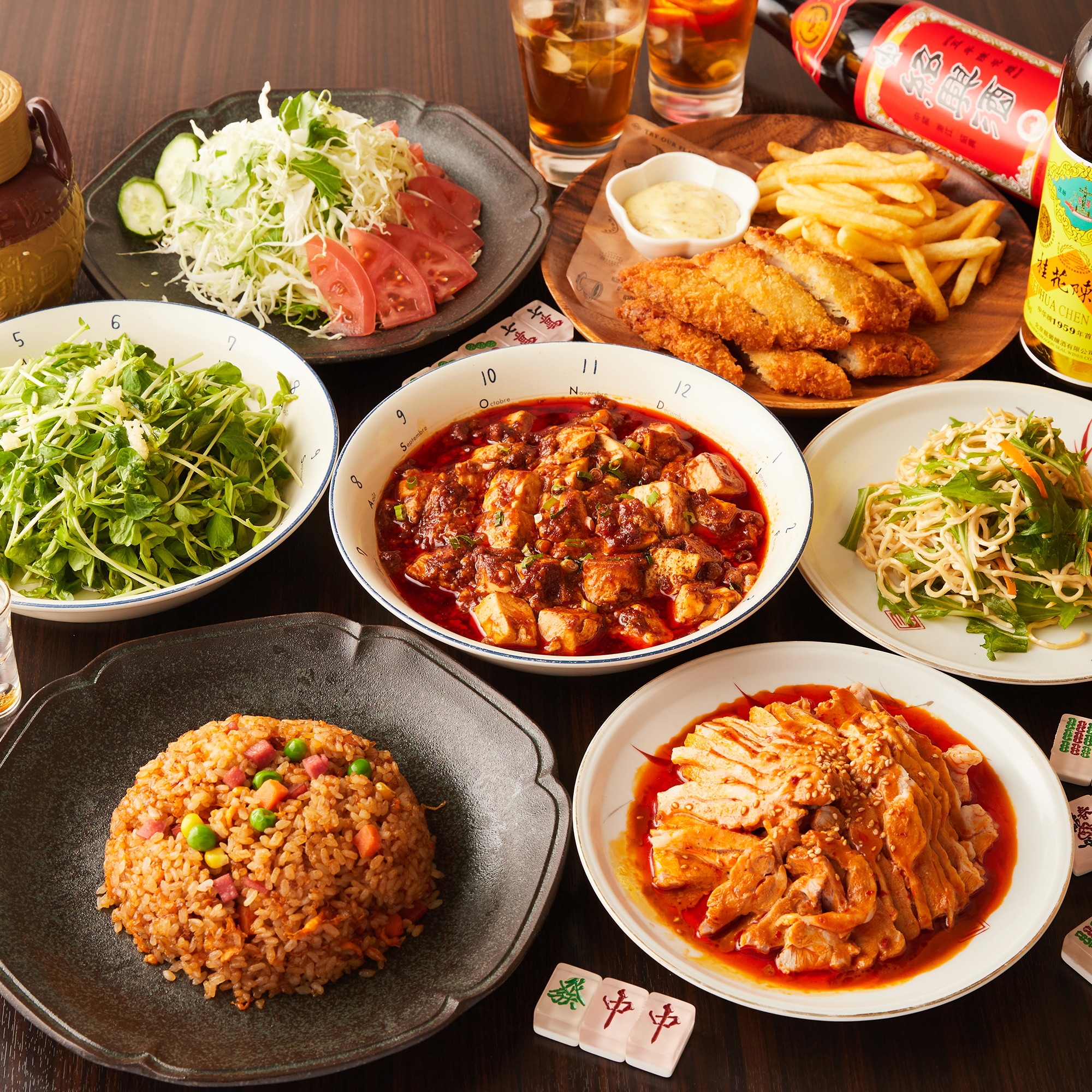 【土曜は限定5000円!!】3Hプレミアム飲み放題付大エビ＆フカヒレ堪能～中張牌chuchampai～コース