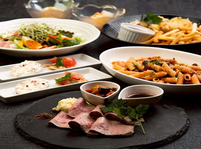 燻製カジュアルランチパーティコース