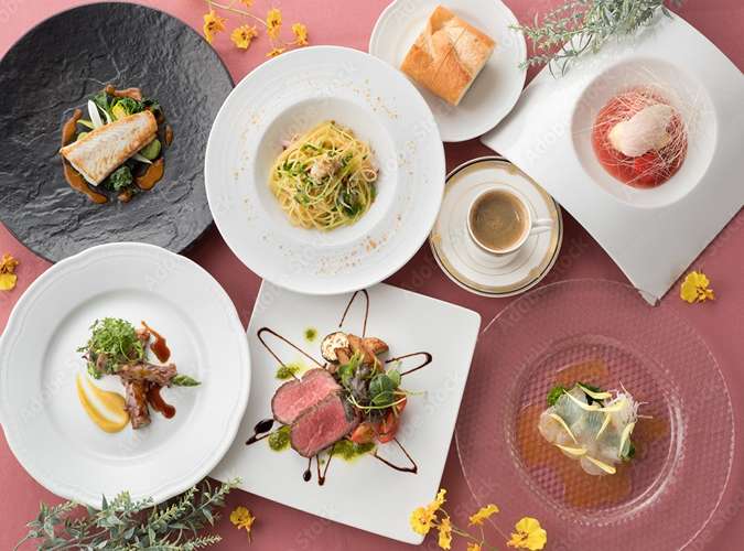 【スパークリングワイン含む♪】厳選した黒毛和牛やトリュフなどの高級食材を使用した贅沢なパーティープラン！