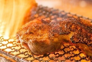 鶏もも肉炭火焼き　2時間プラン