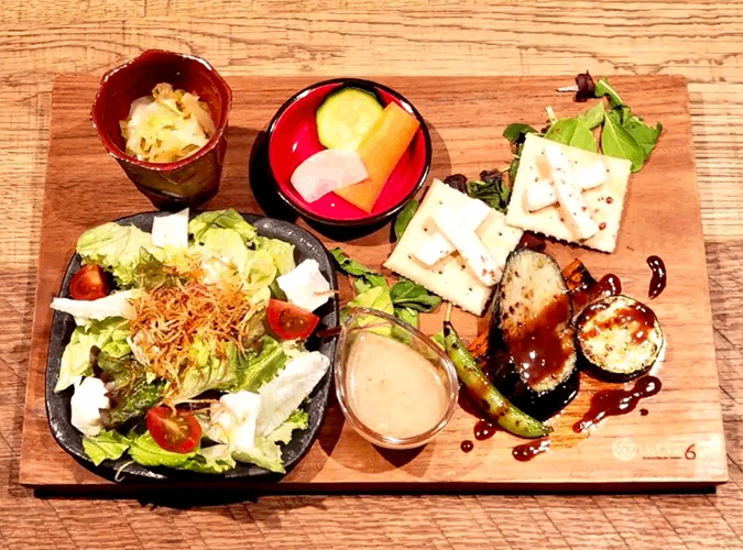 【ビュッフェプラン】発酵食品の前菜、味噌漬けモッツァレラのマルゲリータetc... 全8品＋飲み放題付