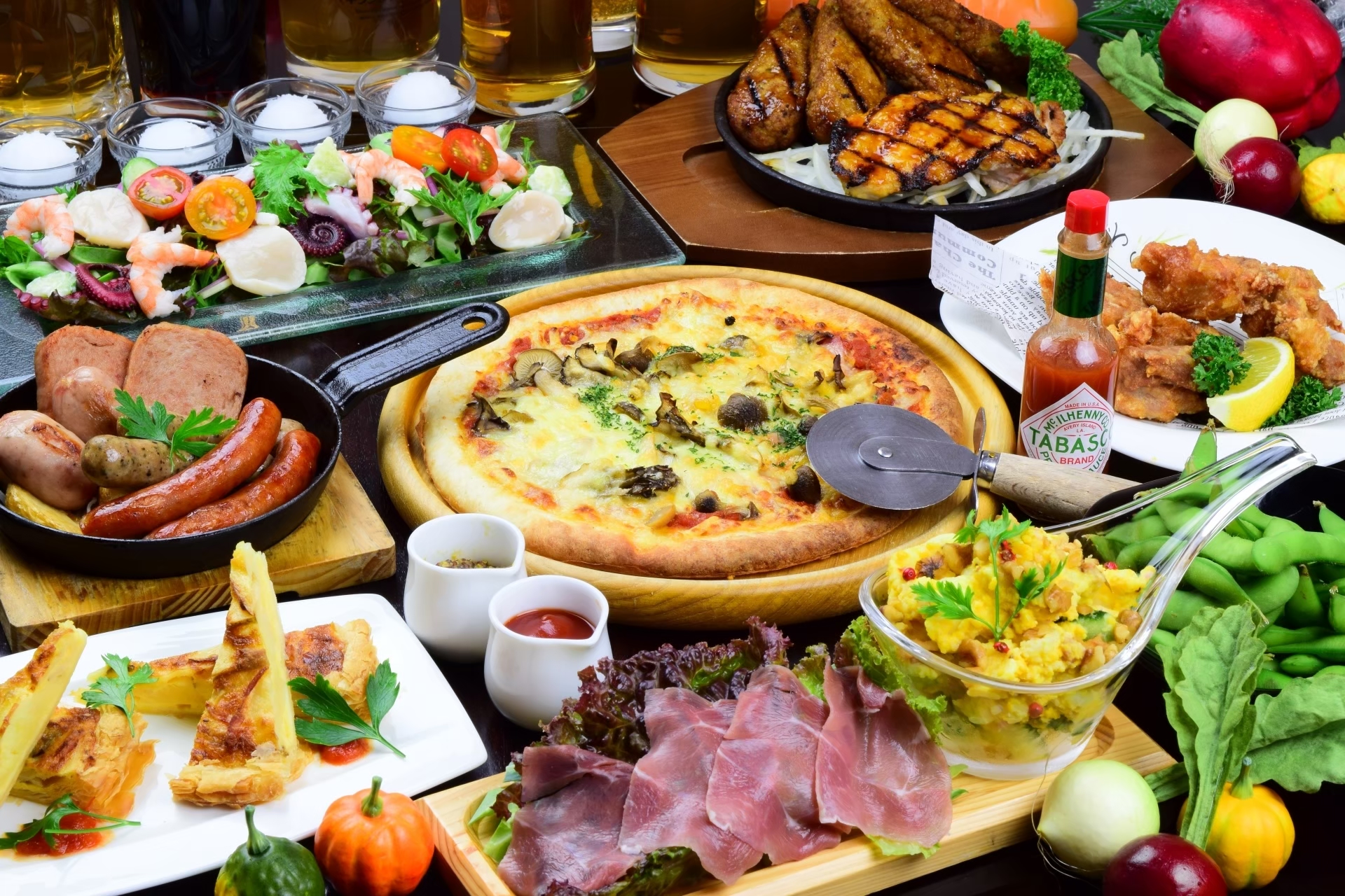 季節メニューのパーティー　ビュッフェプラン