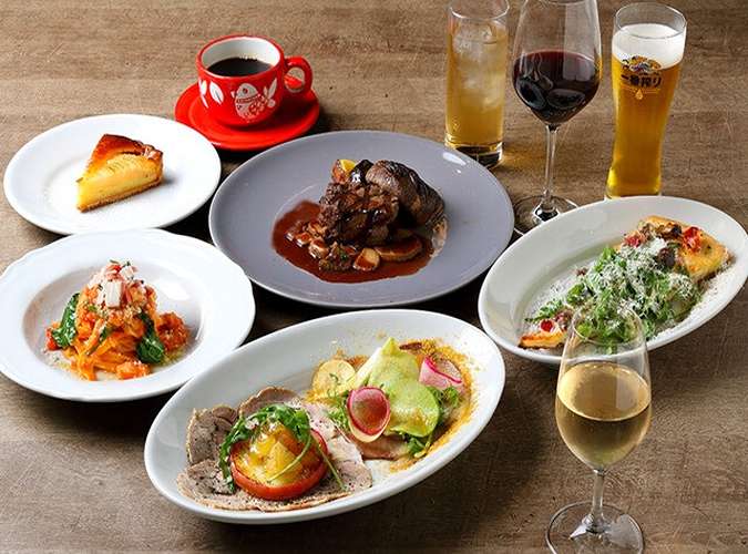 お料理　6品＋フリードリンク