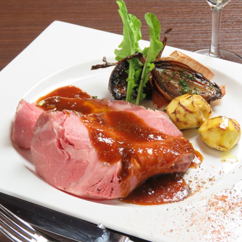 メインは自家製ローストポーク！お楽しみプラン