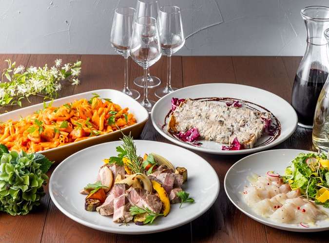 ビュッフェ：カジュアルコース