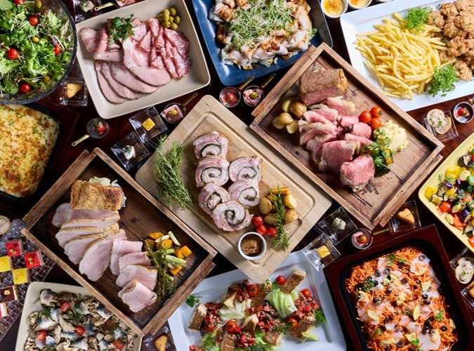 【乃木會館ご宴会プラン】ビュッフェプラン 7,700円(税サ込)