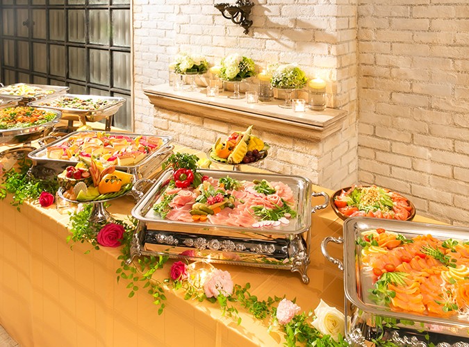 デラックスプラン＜ビュッフェ14品+2時間飲み放題＞