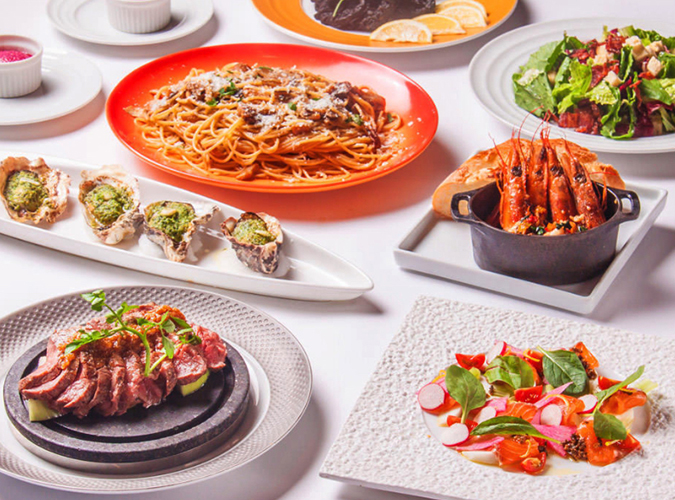 シェフおすすめパスタ付！カジュアルプラン