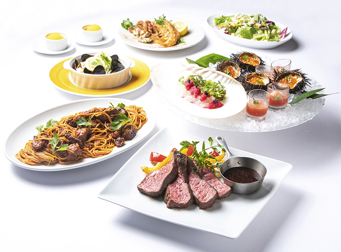 シェフのおすすめ熟成プレミアムローストビーフ＆パスタ付！　スタンダードコース