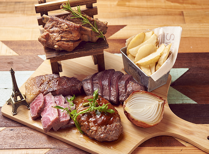 【スパークリング含む飲み放題付】メイン2種でボリュームたっぷり、鶏もも肉やパスタを堪能！ベーシックなプラン！