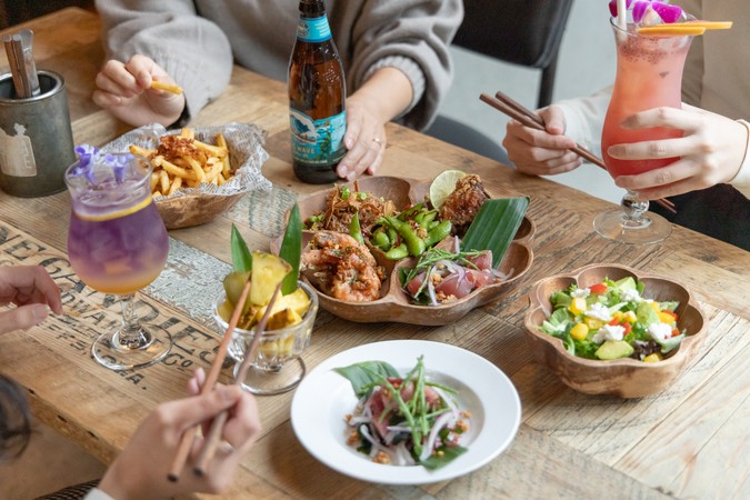 ハワイを気軽に楽しめる！120分飲み放題付♪ハワイアンカジュアルプラン