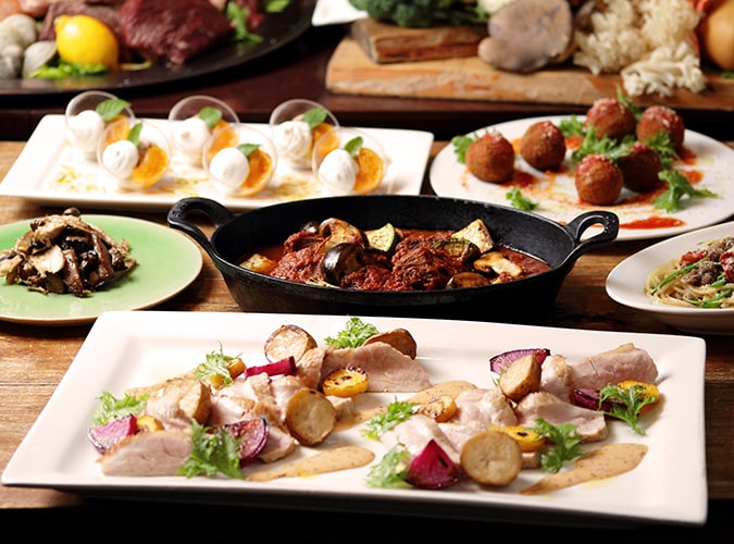 ＜PLAN A＞定番メニューで乾杯