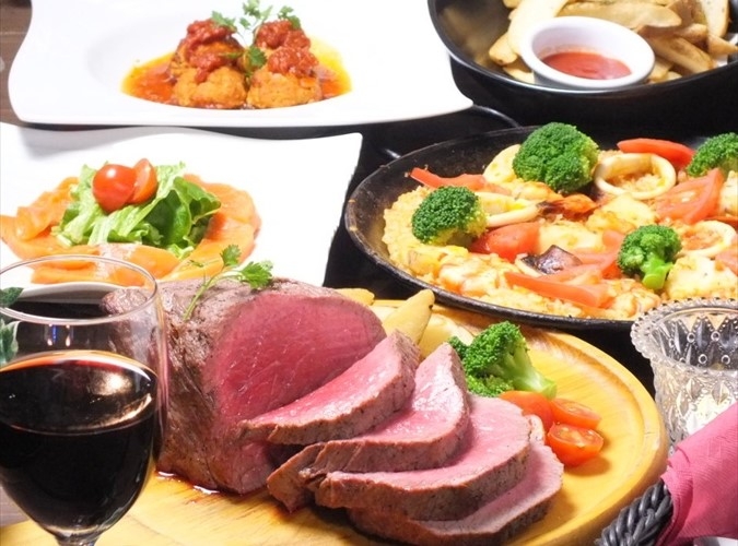 歓送迎会におススメ！！希少部位ザブトンの塊肉スペシャルコース☆