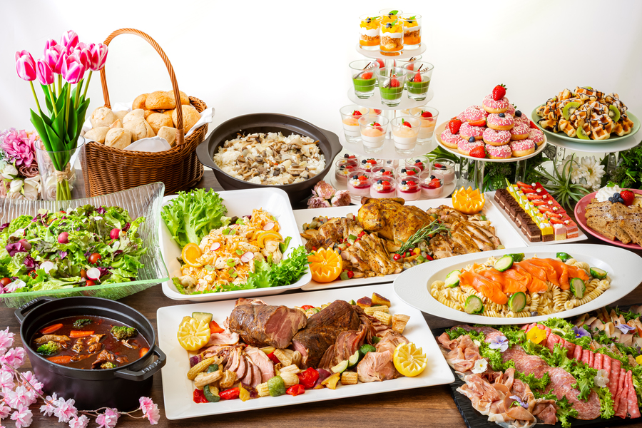 ★宴会★～シーズンビュッフェプラン～ 料理11品+選べる飲み放題+開催特典！