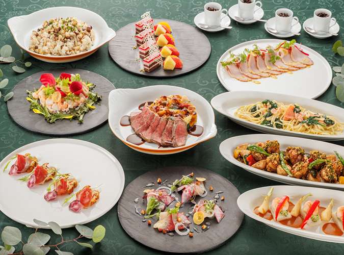 ＜A plan＞ブッフェもしくは卓盛料理