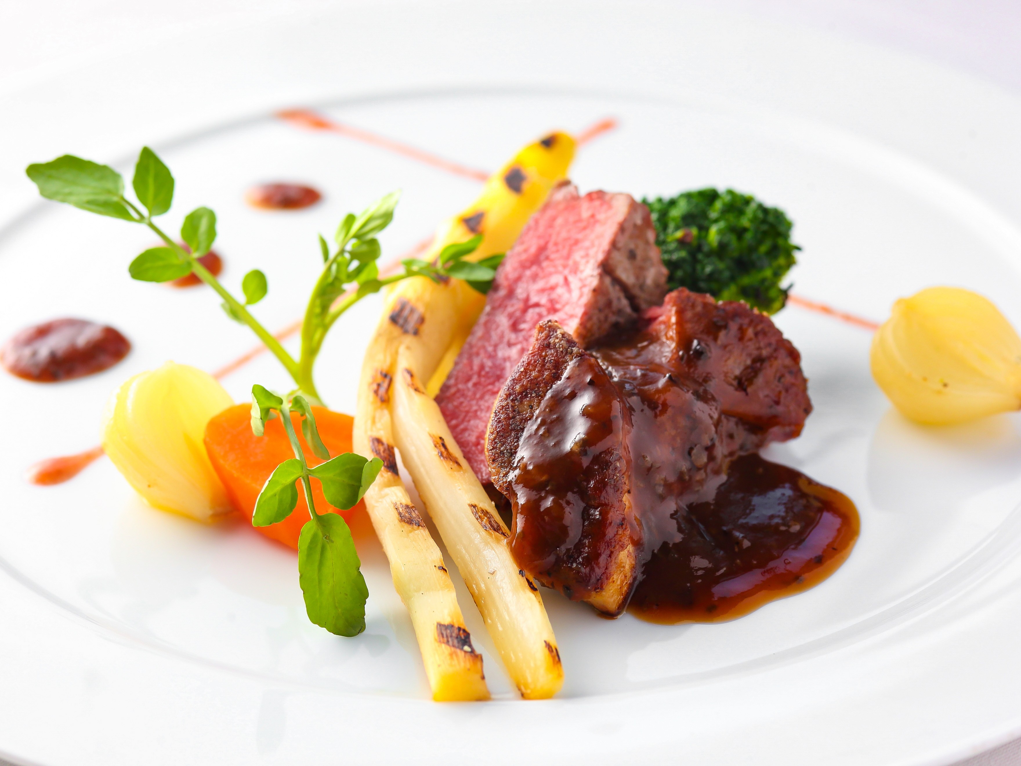 ■コース＋フリードリンク■　淡路産平目や国産牛フィレなどコース料理