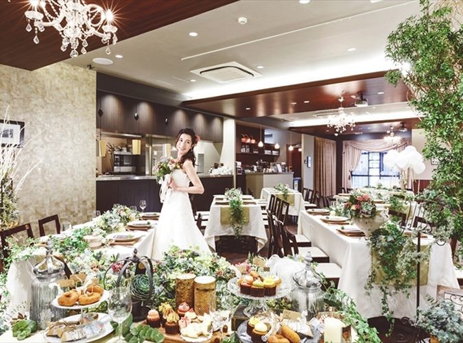 三宮の貸切パーティー会場 GIORONE の店内