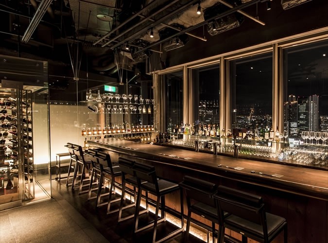 平日OK　ランチタイム（Bar付きフロア貸し切り）天空のカジュアル立食パーティー　Aプラン（最大50名まで）