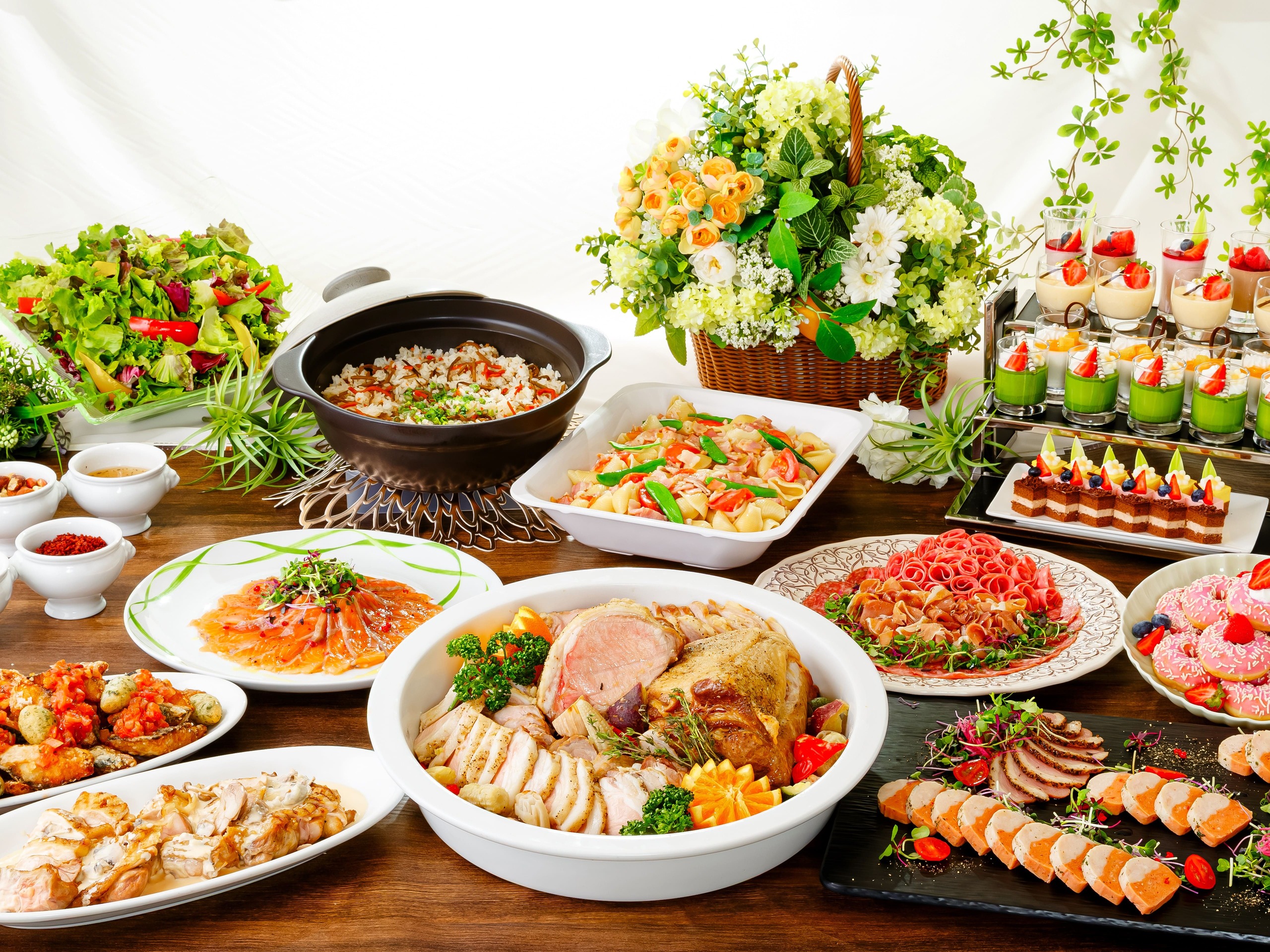 ～スタンダードビュッフェプラン～ 料理10品+選べる飲み放題+開催特典