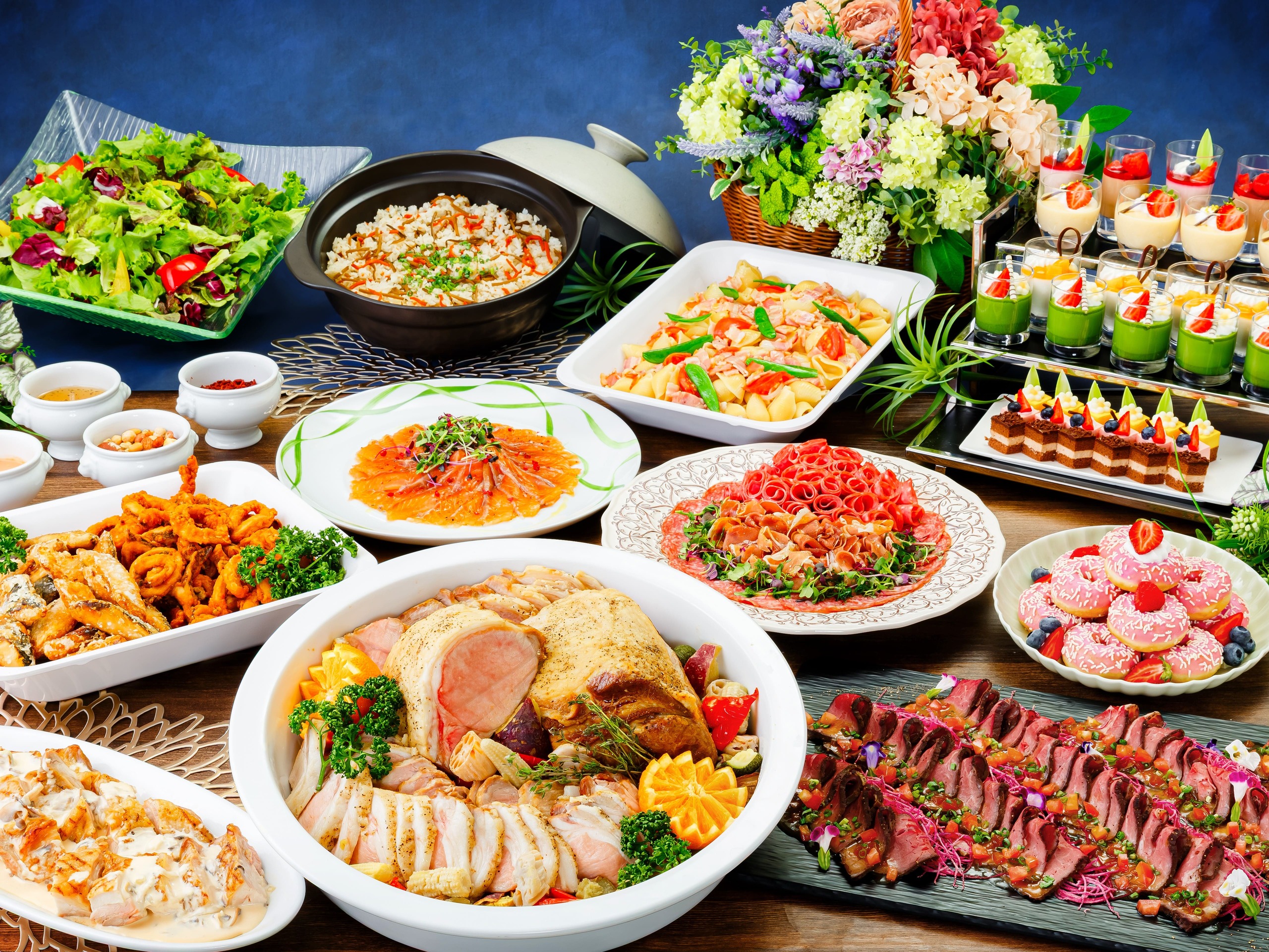 ～プレミアムビュッフェプラン～ 料理11品+選べる飲み放題+開催特典