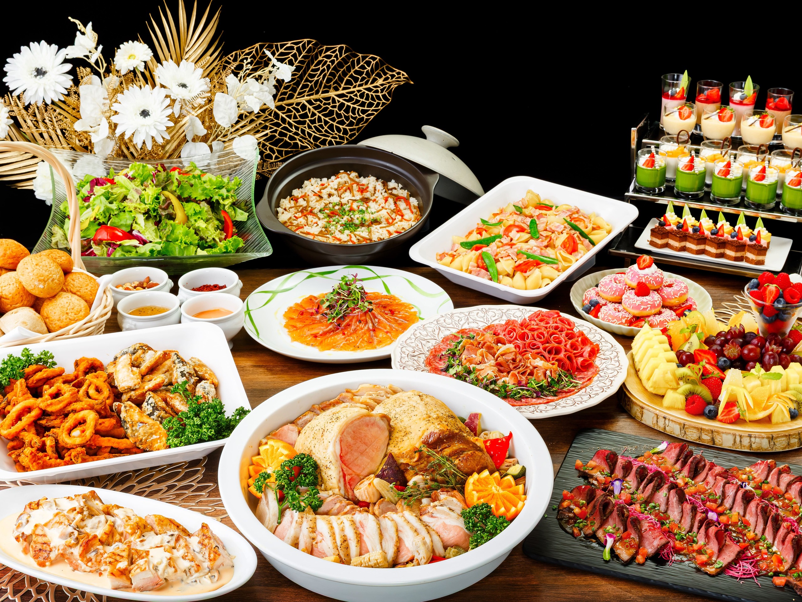 ～ボリュームビュッフェプラン～ 料理10品+選べる飲み放題+開催特典