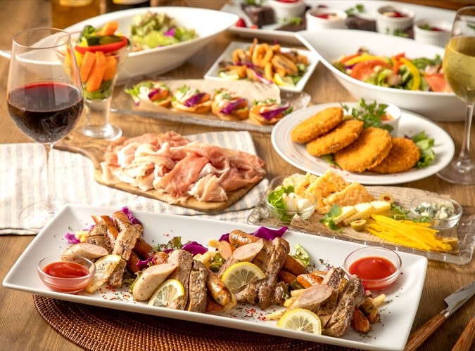 【貸切プラン】2時間飲み放題＆オプション付＜ラグジュアリーコース＞7150円⇒6500円(税込)