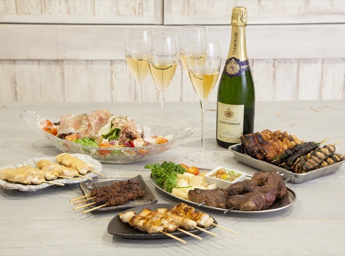 お肉をメインとした ボリューム満点コース!