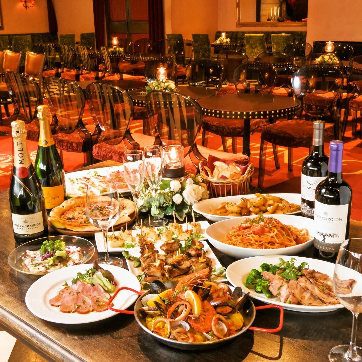 【お得なプラン！お肉&お魚が両方楽しめる！バリュープラン】6,600円→6,000円〈料理9品＋飲み放題2時間〉貸切3.5時間