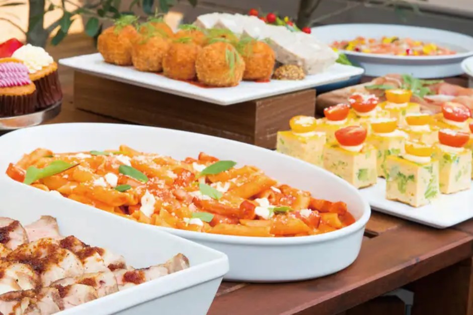 【スウィートプラン♪】お料理5品にデザートビュッフェ付き！