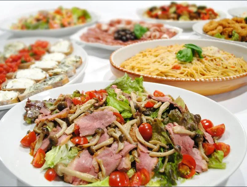 スタンダードパーティープラン【ビュッフェ　全8品＋飲み放題】