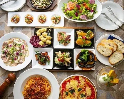 生ハムたっぷりのコース【セミスイートプラン】