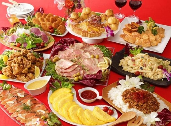 スタンダードプラン＜ビュッフェ10品+デザート2品+2時間飲み放題＞