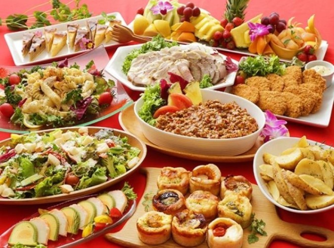 プレミアムプラン＜ビュッフェ8品+デザート2品+2時間飲み放題＞