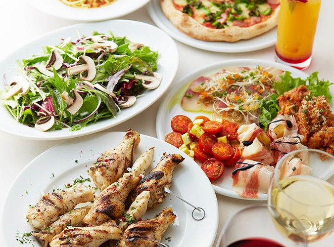 【ビュッフェプラン】牛フィレ肉やデザート込み全8品＋フリードリンク2時間