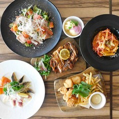 【おひとり様4000円カジュアルプラン】全6品飲み放題のついた限定プラン