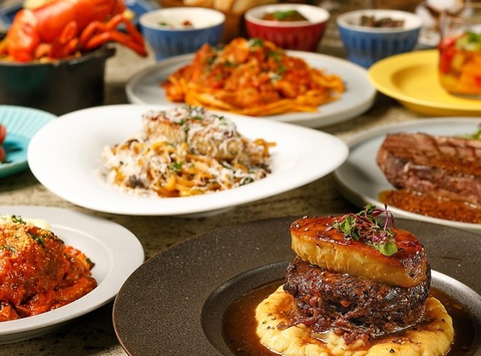 【デザートバイキング付き全9品】スタンダードプラン★フリードリンク2時間