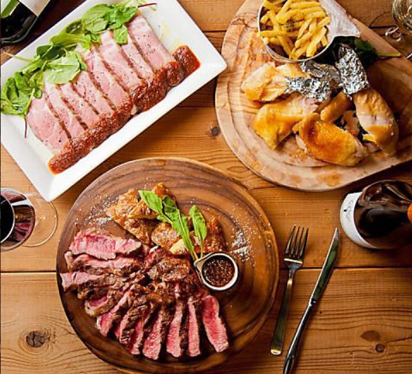 【サーロインの炭火焼き★お一人様5,000円!!】全6品＋飲み放題付きの人気No.1プラン