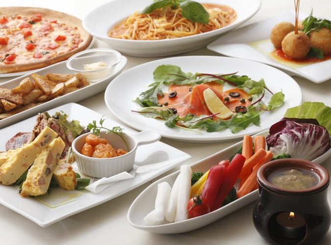 【本格イタリアン】お食事10品+飲み放題付きプレミアプランードプラン