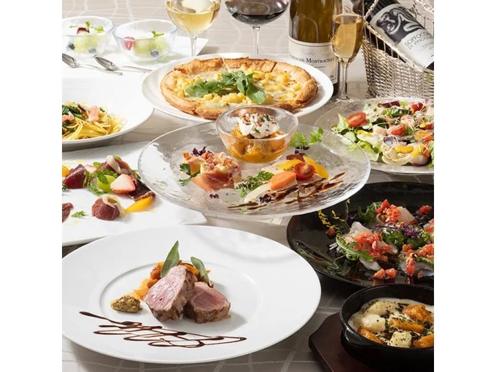 【テーブルシェアプラン：9,900円】飲み放題付き