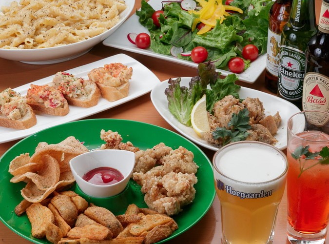 【ボリューム満点！一番人気】ビュッフェ11品＋フリードリンク2時間