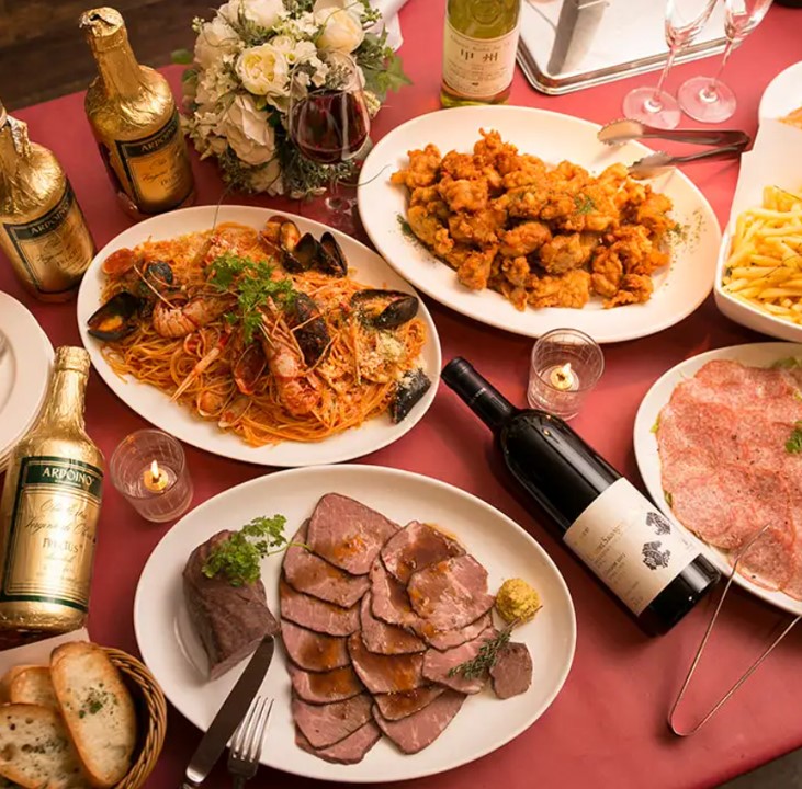 【ご飲食プランB】プレミアムビュッフェプラン＋種類豊富なフリードリンク90分