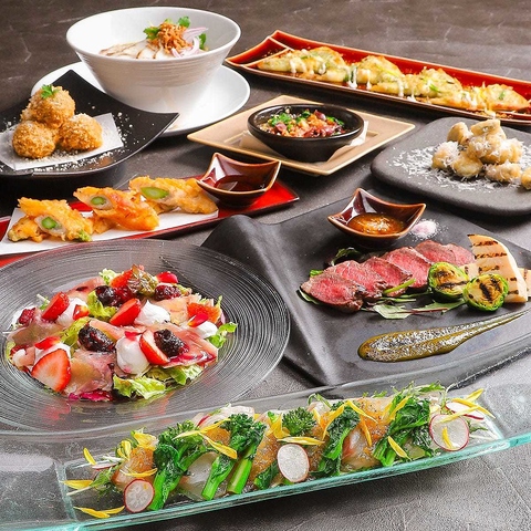 【おひとり様6,000円で大満足のパーティーを】全10品＋2時間飲み放題