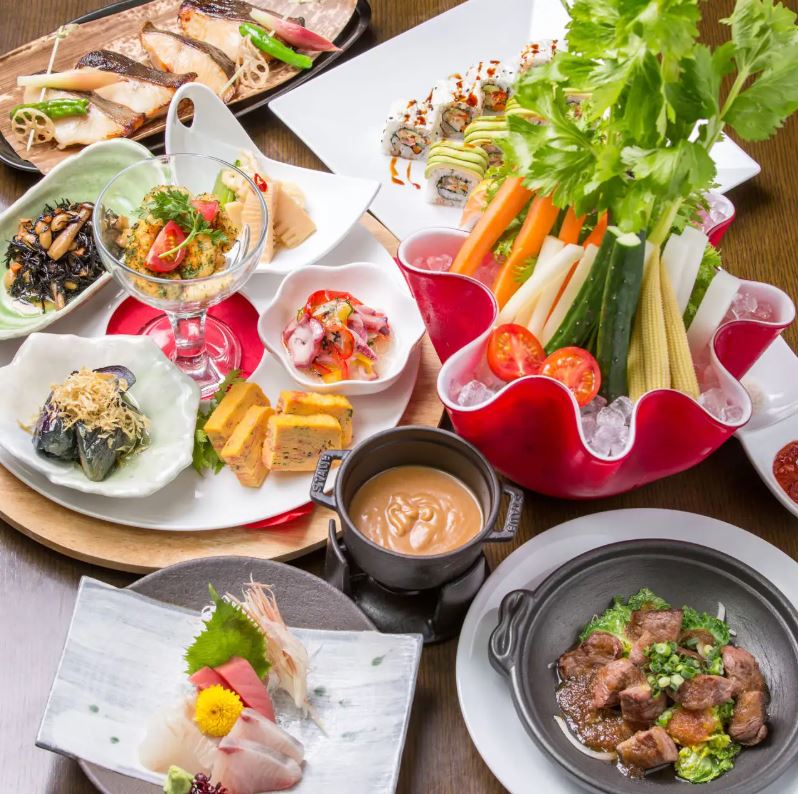 【ライトプラン】料理9品+フリードリンク