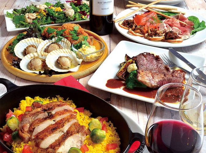 【テーブルシェアプラン】お料理11品＋フリードリンク2時間