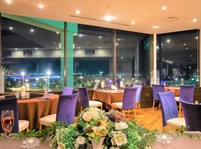元町の貸切パーティー会場 The Ocean View Chinoise Gaen の店内