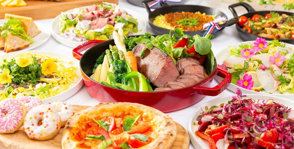 【乾杯スパークリング・メインはお魚＆お肉料理】豪華全11品＋飲み放題付きのコスパ抜群プラン