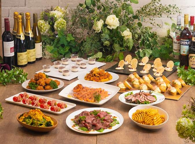 ＼幹事さん必見！／手ぶらでOK！準備も片付けも全部おまかせパック！ 【会場3時間＋お料理3プラン＋2h飲み放題付き】