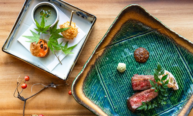 懇親会や周年パーティーなどにおすすめ【飲み放題付｜季節の和会席コース11,000円プラン】